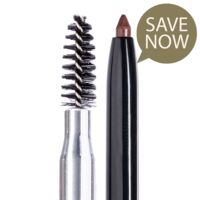 Motives for La La Mineral Waterproof Eyebrow Pencil - Dark Brown