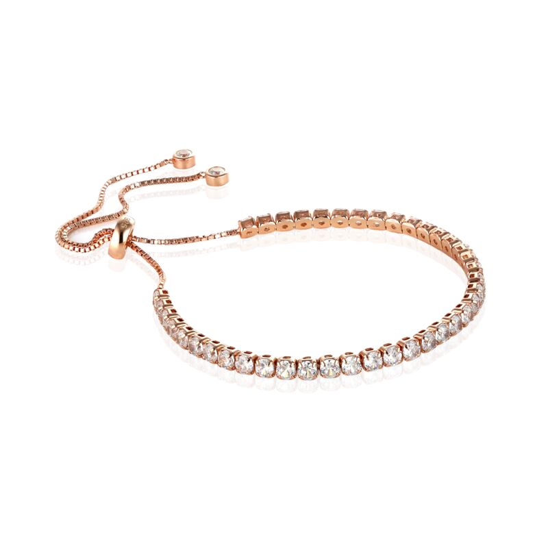 VIOLET - Round Cut Tennis Bracelet