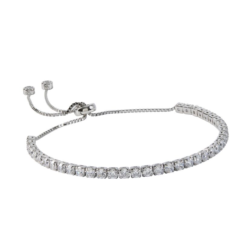 VIOLET - Round Cut Tennis Bracelet