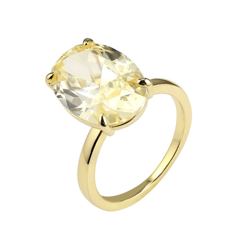 SIMONE – Yellow Diamond Simulant Ring