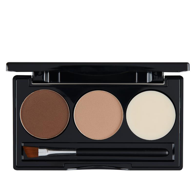 Motives® 眉妝組合 - 含有一款塑型用蠟和兩款粉末