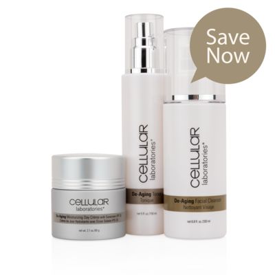 Cellular Laboratories®煥膚再生基本組合 - 組合包含煥膚再生潔面乳,煥膚再生爽膚水及煥膚再生日霜SPF 20