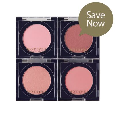 Motives®四色胭脂組合 - Pretty in Pink (包含三款胭脂及一款光影粉)