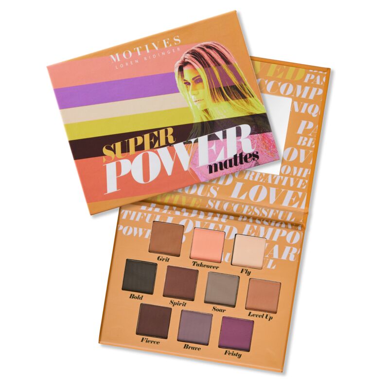 Motives® Super Power Mattes 10色眼影組合 - 包含10款眼影