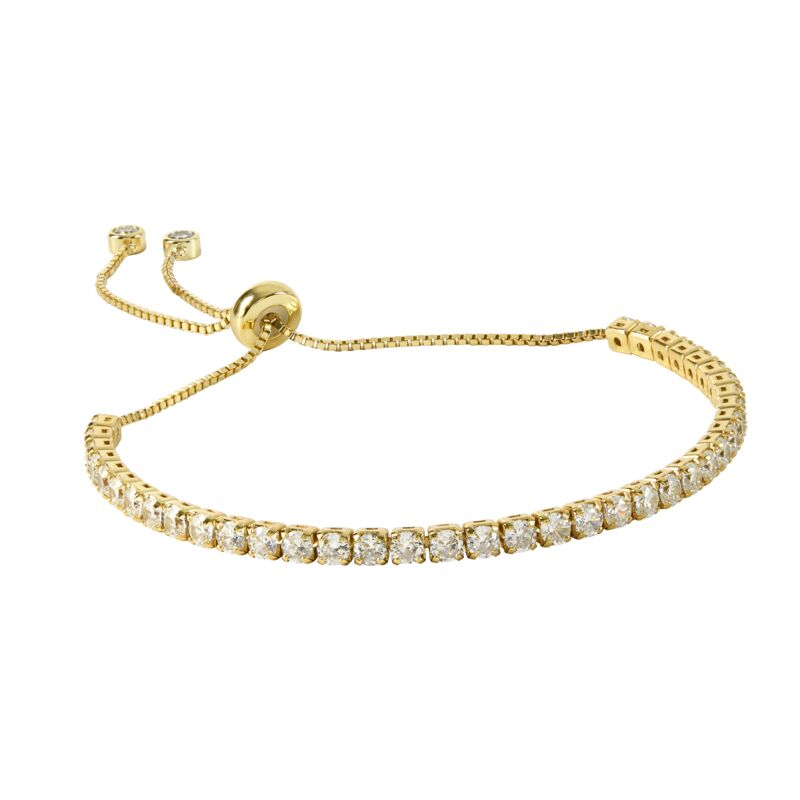 VIOLET - Round Cut Tennis Bracelet