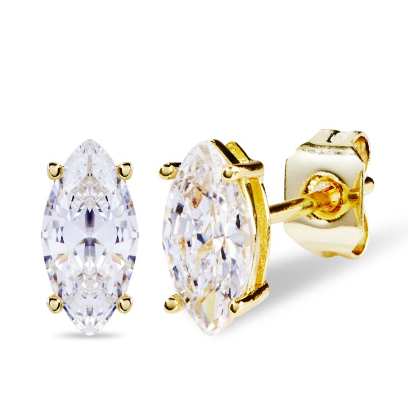 JOSEPHINE – Marquise Stud Earrings