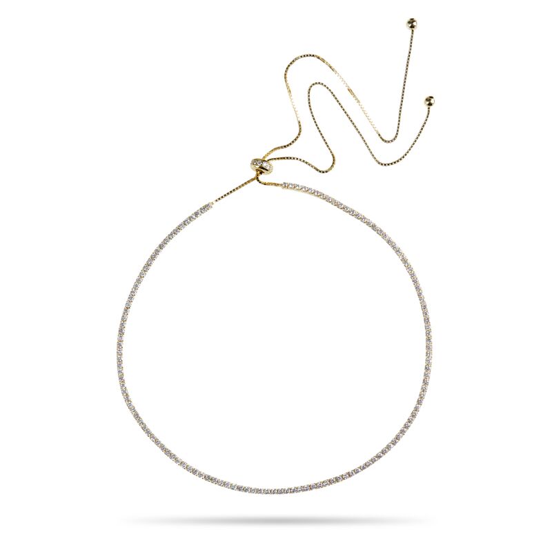AYVA - Round Cut Tennis Choker
