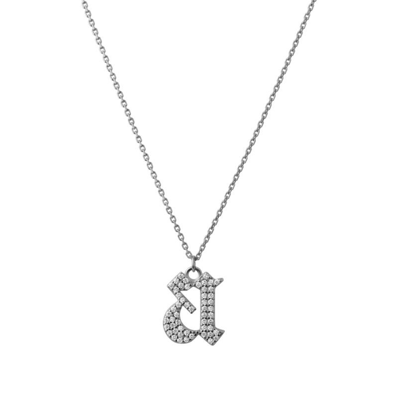 INITIAL – Collar con letra gótica