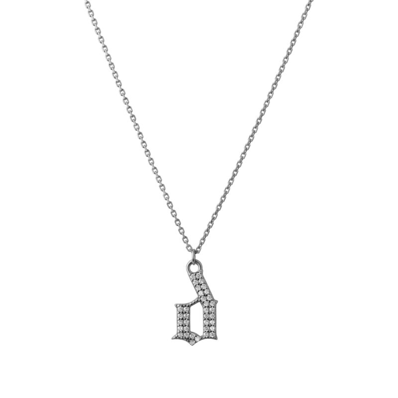 INITIAL – Gothic Letter Necklace