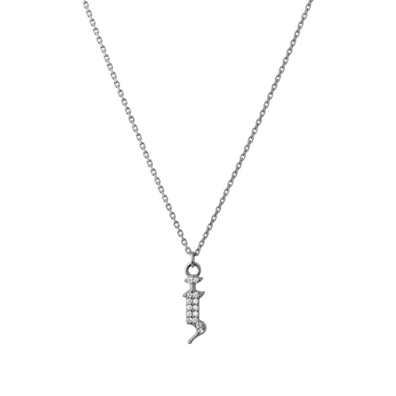 INITIAL – Collar con letra gótica
