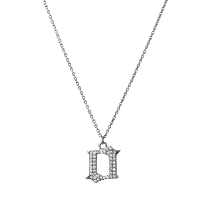 INITIAL – Gothic Letter Necklace