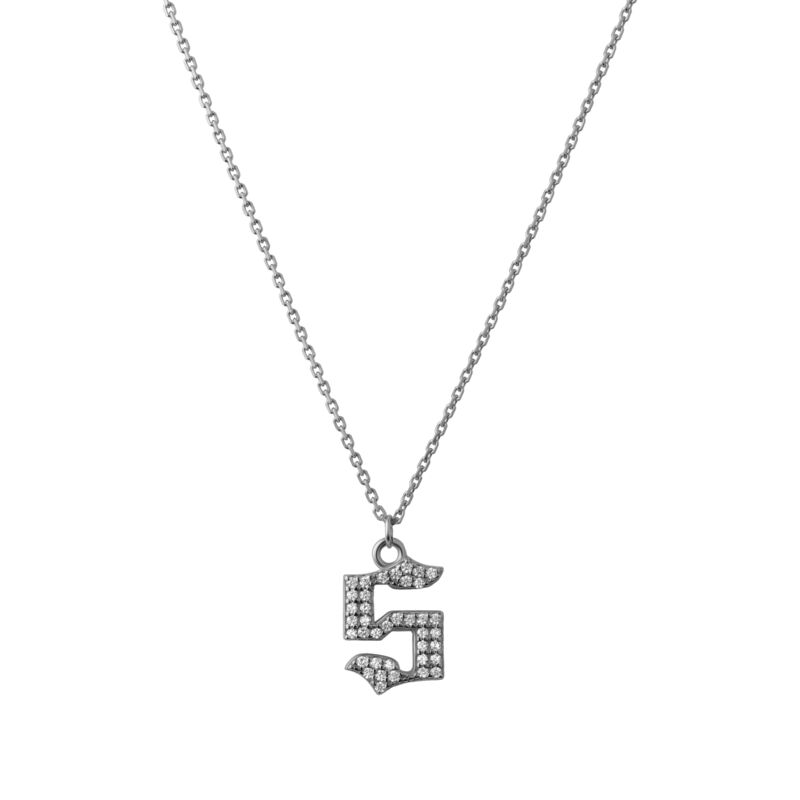 INITIAL – Gothic Letter Necklace