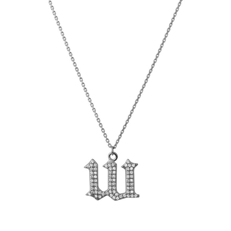 INITIAL – Gothic Letter Necklace