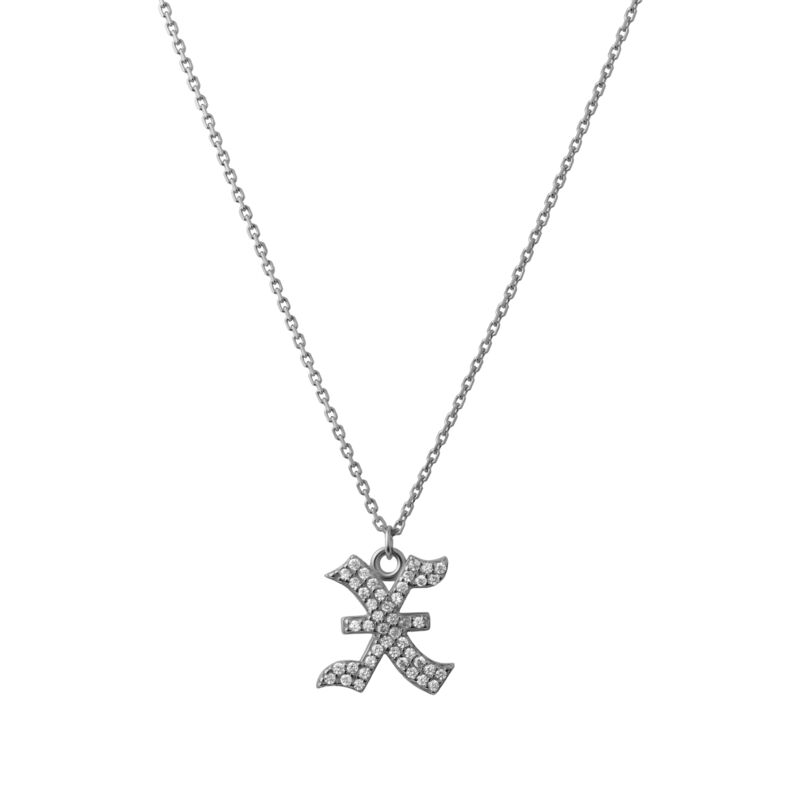 INITIAL – Collar con letra gótica