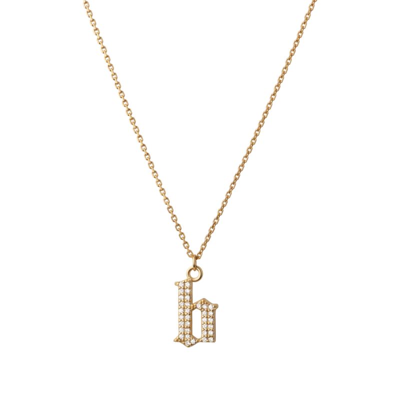 INITIAL – Collar con letra gótica