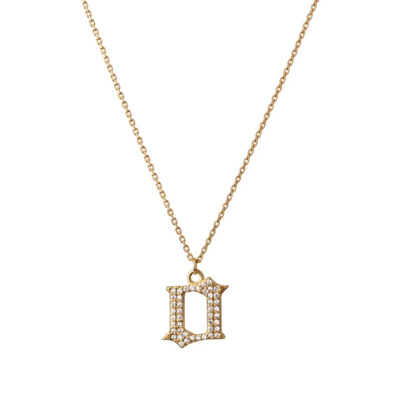 INITIAL – Collar con letra gótica