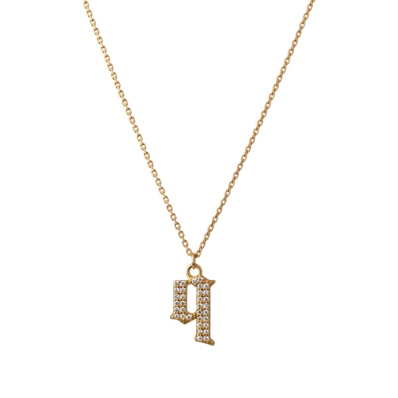 INITIAL – Collar con letra gótica