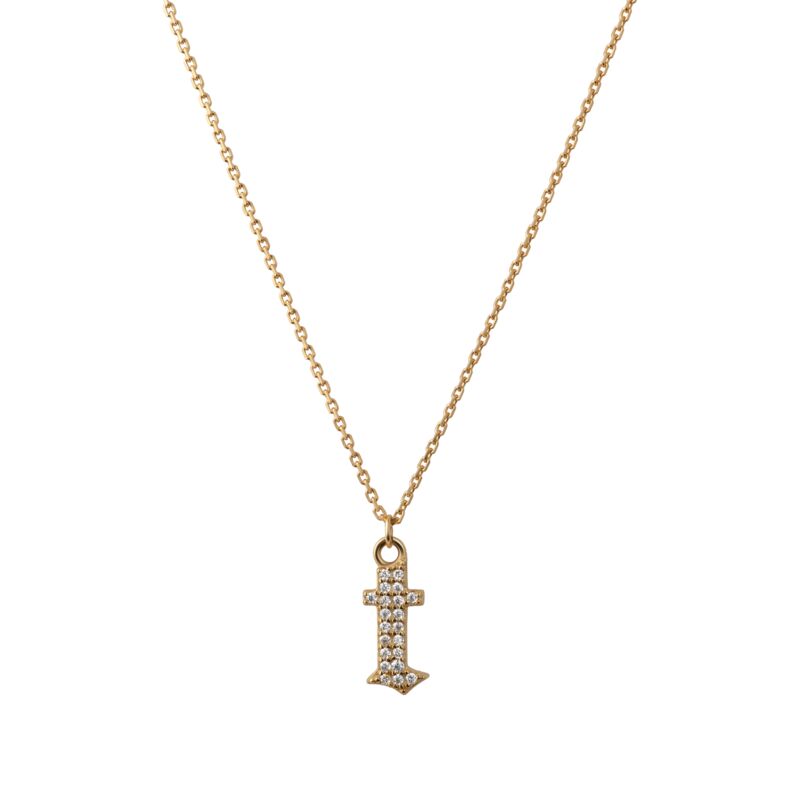 INITIAL – Gothic Letter Necklace