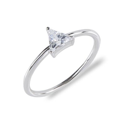 Naomi - Sleek Trillion Ring