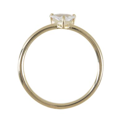 Naomi - Sleek Trillion Ring
