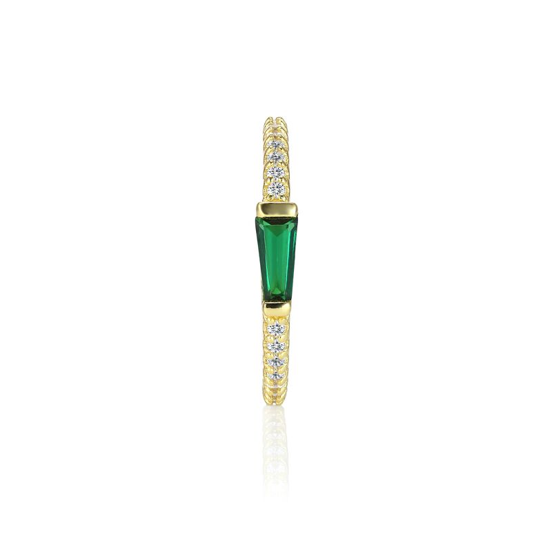 ZOE - Tapered Baguette Pave Ring