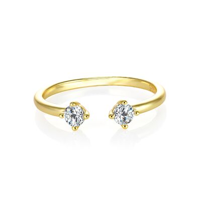 Nicole - Double Solitaire Ring