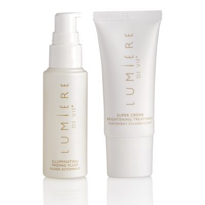 Lumière de Vie® Brightening Kit - Includes Lumière de Vie Illuminating Fading Fluid and Super Crème
