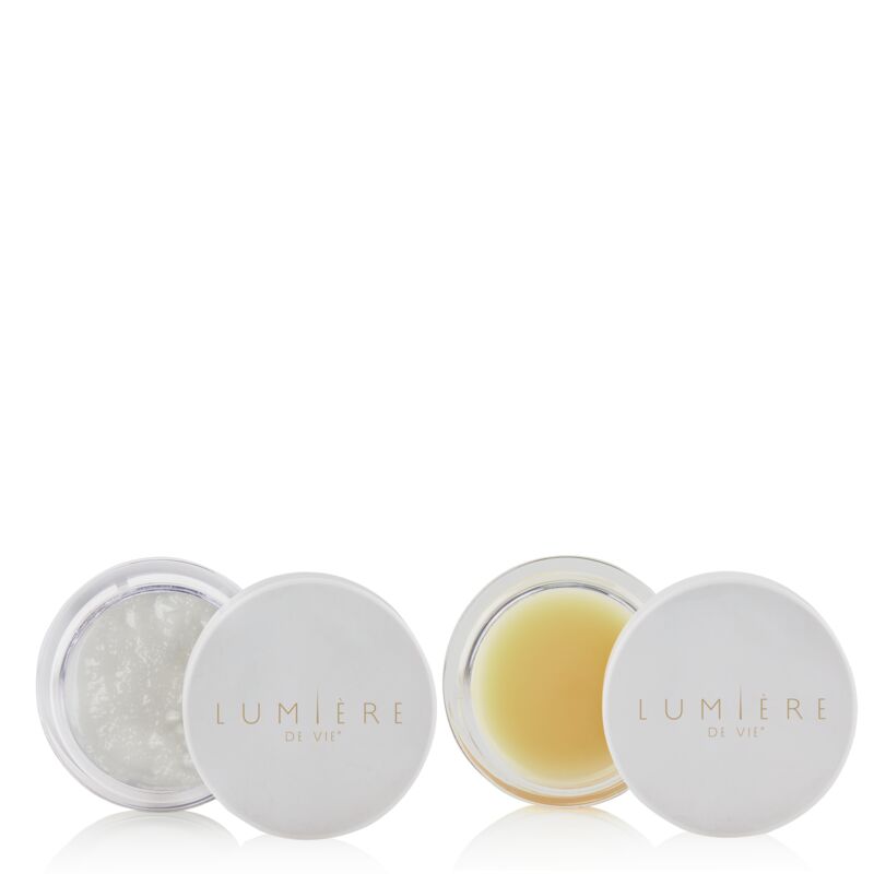 Lumière de Vie® Refine & Moisturize Lip Duo - Includes 1 Lip Scrub (10 g / 0.35 oz.) & 1 Lip Masque (10 g / 0.35 oz.)
