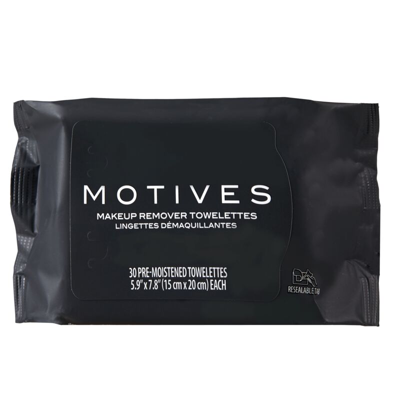 Motives® Makeup Remover Towelettes - Pack of 30