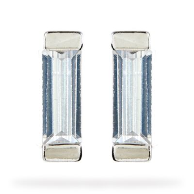 Isabella - Baguette Mini Studs
