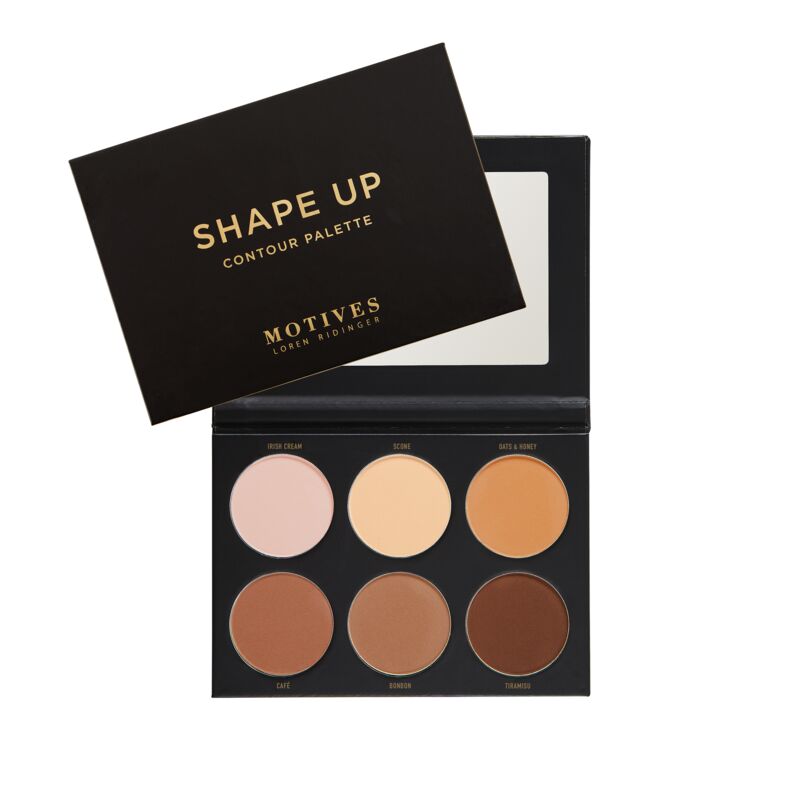 Motives® Shape Up Contour Palette - Includes six pressed contours