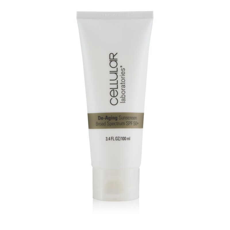 Cellular Laboratories® De-Aging Sunscreen Broad Spectrum SPF 50+ - Single Tube (100 mL/ 3.4 fl. oz)