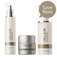 Cellular Laboratories® Skincare Value Kit - Includes De-Aging Facial Cleanser; De-Aging Toner and De-Aging Day Crème with SPF 20