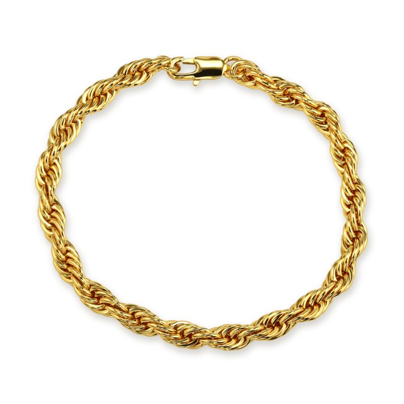 LEON – Extended 6 mm Rope Chain Bracelet