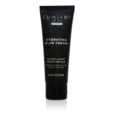 Lumière de Vie® Hommes Hydrating Aloe Cream - Single Tube (2.5 fl. oz./74 ml)