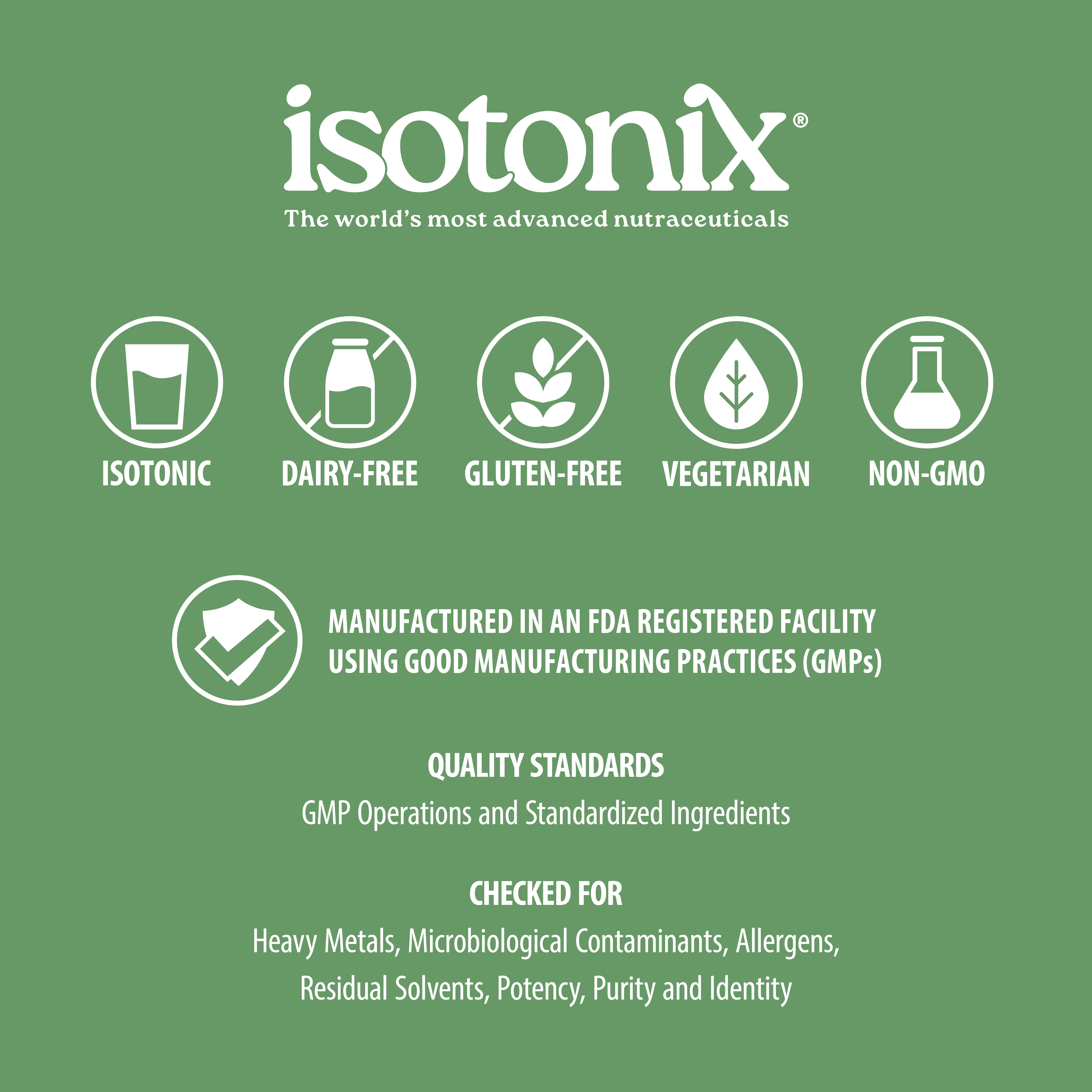 Primary Benefits* of Isotonix® Multivitamin With Iron