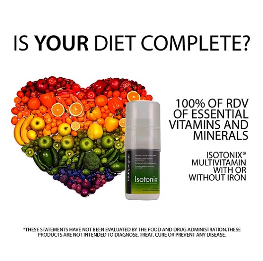 Primary Benefits* of Isotonix® Multivitamin With Iron