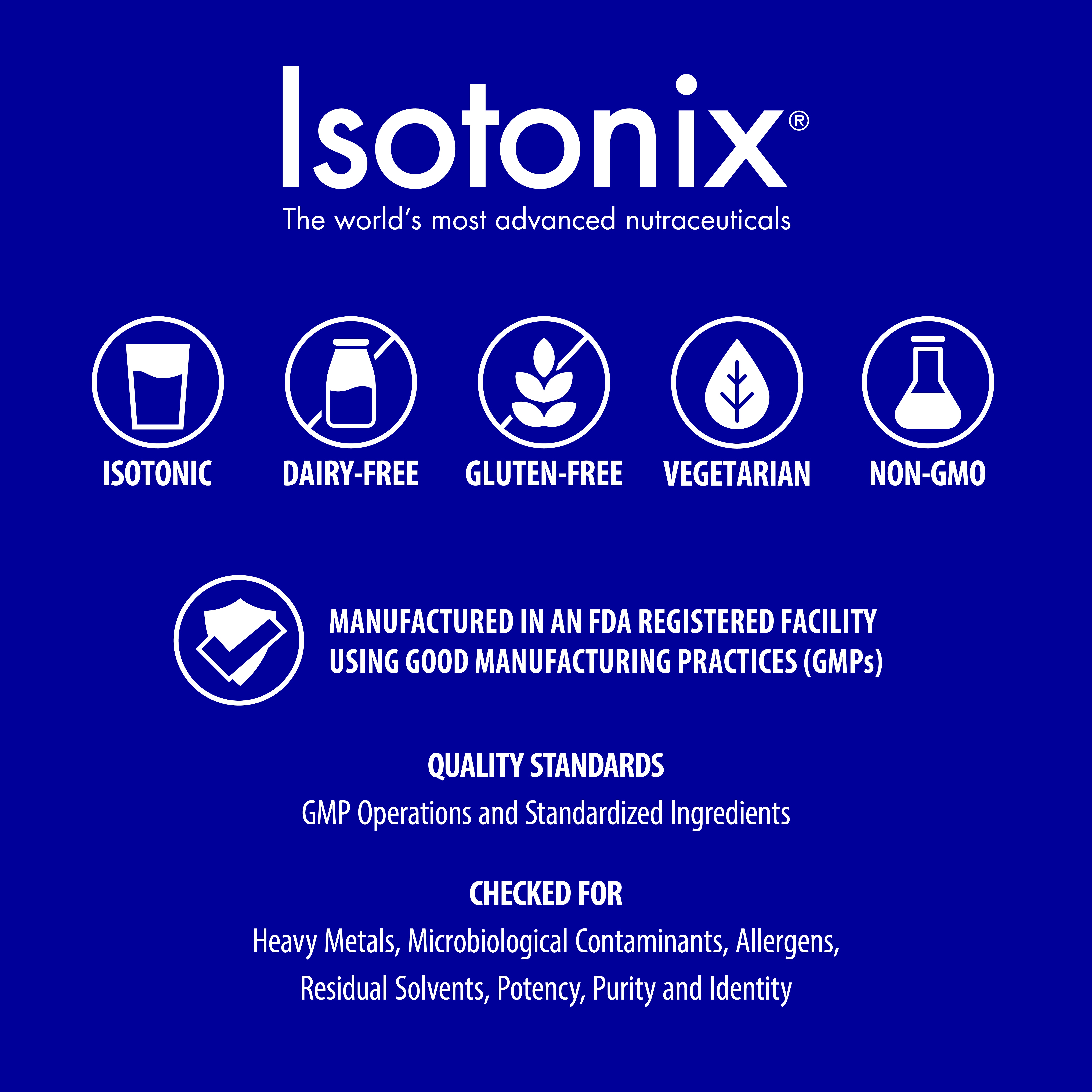 Primary Benefits* of Isotonix® Multivitamin Fifty Plus