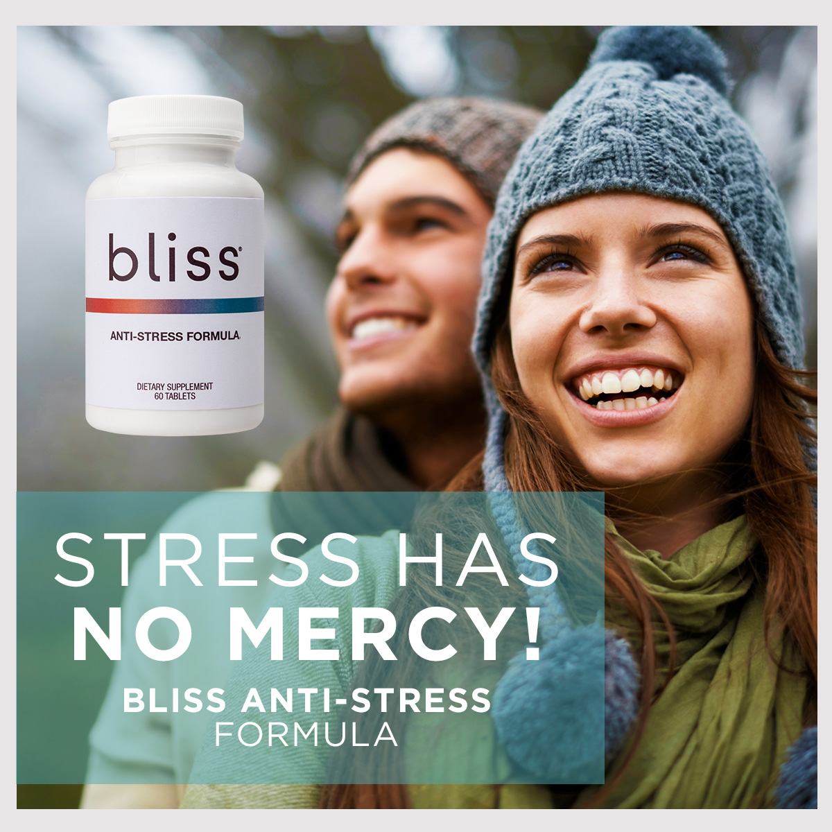 Primary Benefits of nutraMetrix Bliss® Anti-Stress Formula*