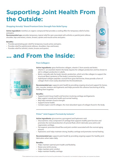What Makes Shopping Annuity Brand Premium Extra Strength Pain Relief Spray Unique?