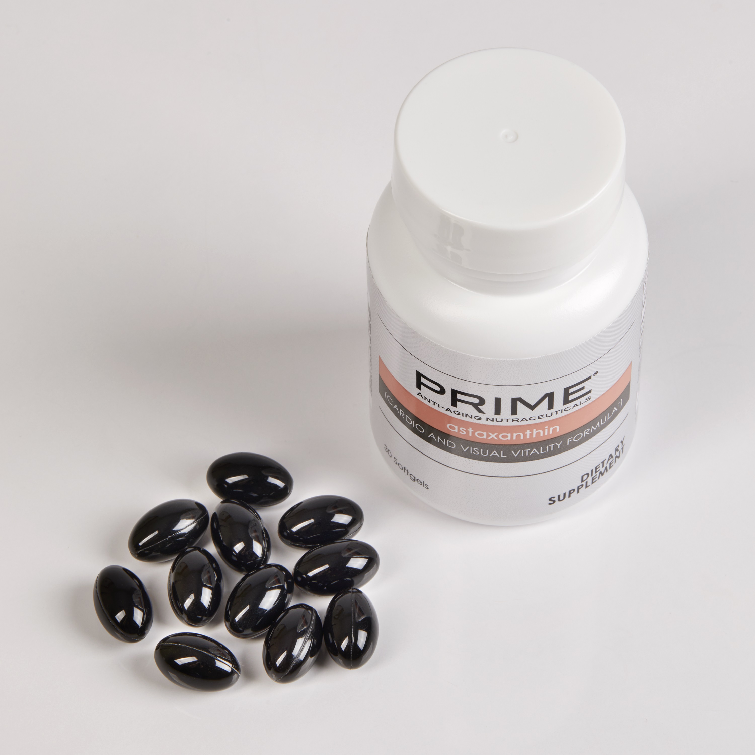 Primary Benefits* of Prime™ Astaxanthin Cardio and Visual Vitality Formula