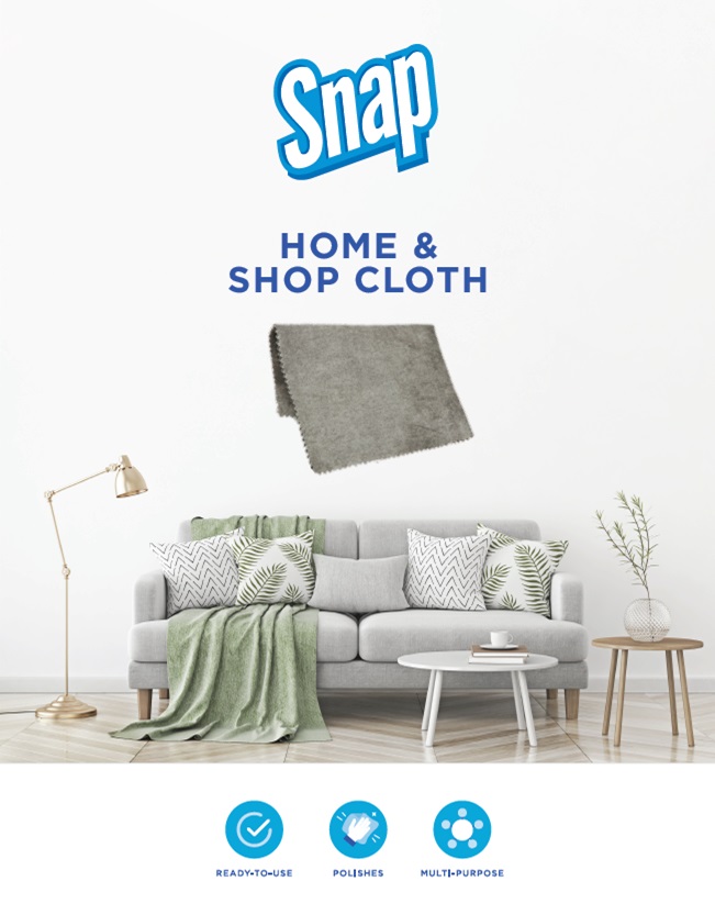 What Makes Shopping Annuity Brand SNAP™ Home & Shop Cloth Unique?