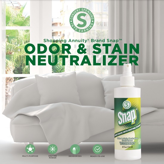 What Makes Shopping Annuity Brand SNAP™ Odor & Stain Neutralizer Unique?