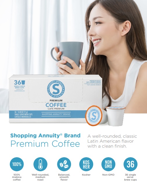 What Makes Shopping Annuity® Brand Premium Coffee Unique?