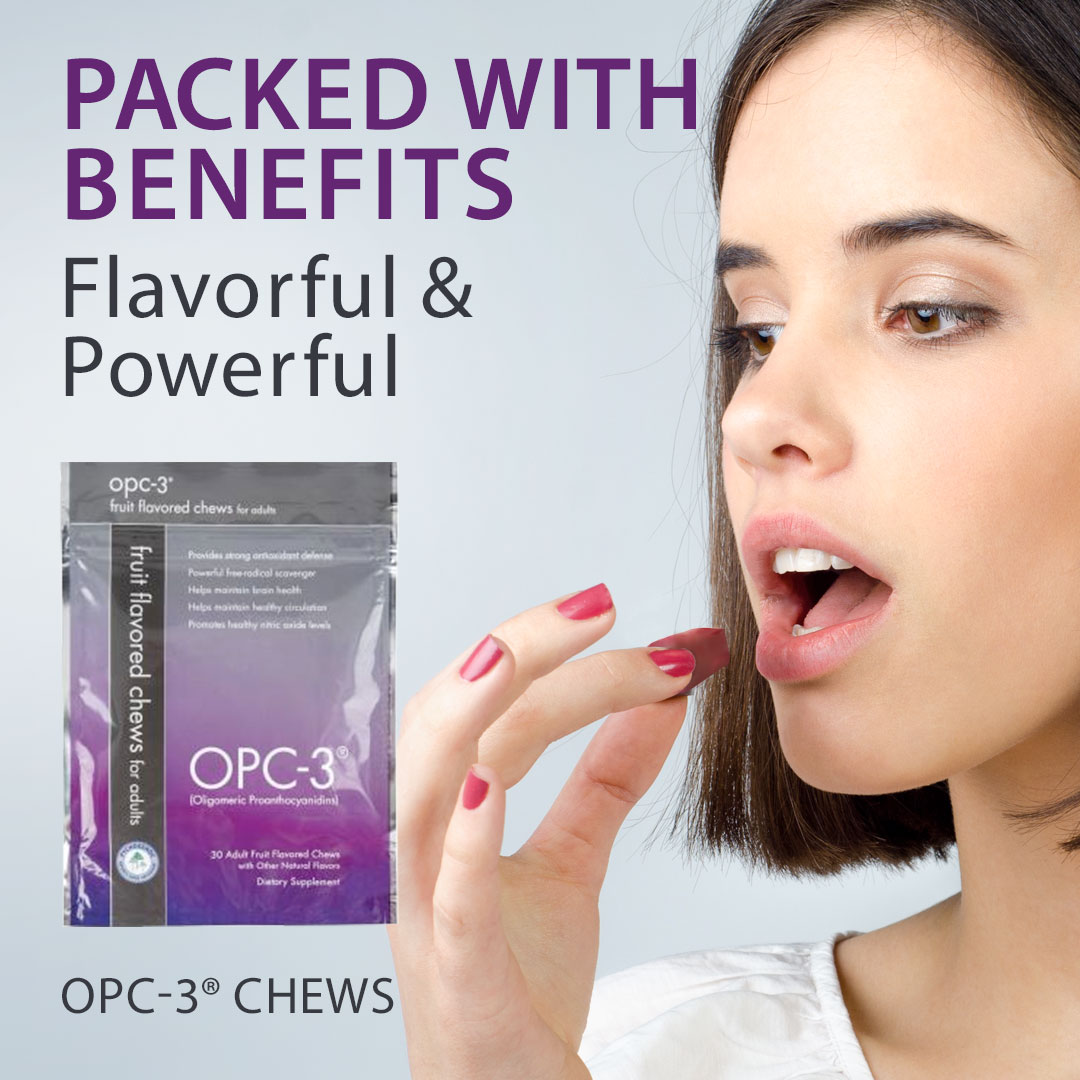 Primary Benefits* of OPC-3® Chews