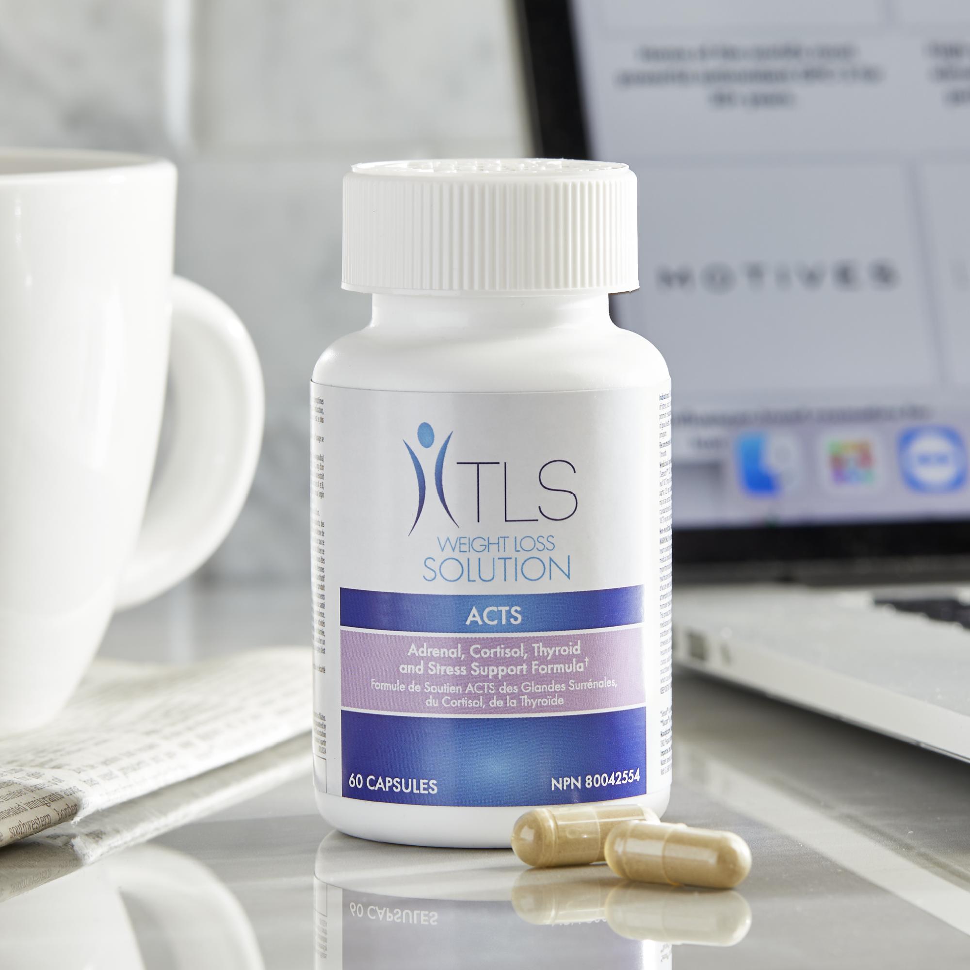 Primary Benefits of TLS ACTS Adrenal, Cortisol, Thyroid & Stress Support Formula