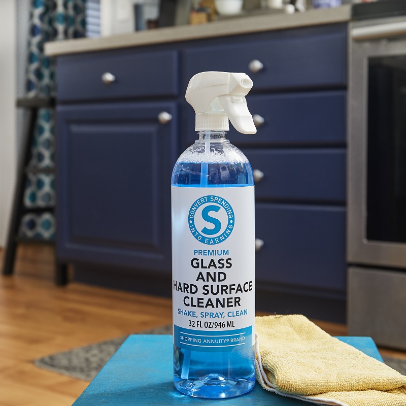 What Makes Shopping Annuity Brand Premium Glass and Hard Surface Cleaner Unique?