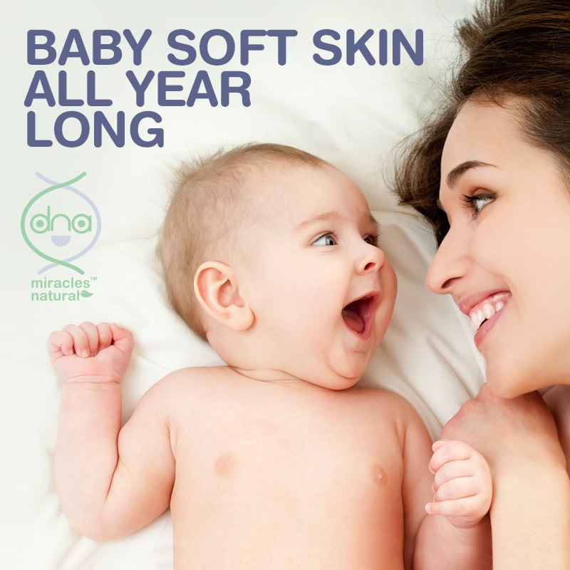 Primary Benefits of DNA Miracles® Natural Hydrating Baby Lotion