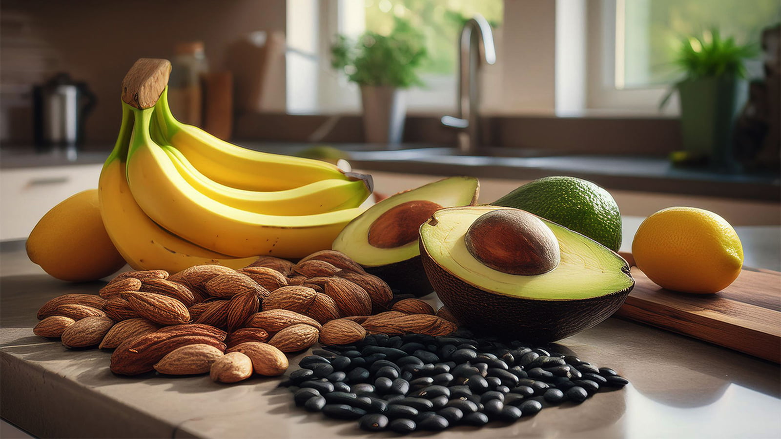 image of foods rich in magnesium