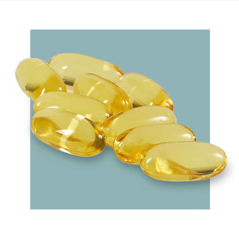image of fish oil gel